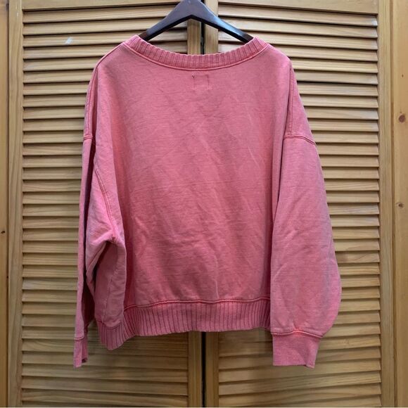 BDG Urban Outfitters Pink Crewneck Size Medium - Picture 4 of 4